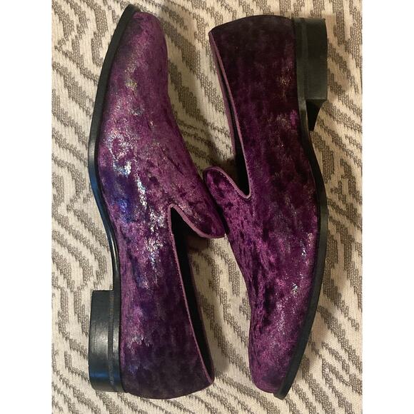 Stacy Adams Loafers Purple Metallic ~ So Sartorial! ~ Men\'s 8.5 Fits Womens 10.5 main image 7